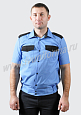 Рубашка охранника кор. рукав на резинке мужская - 1